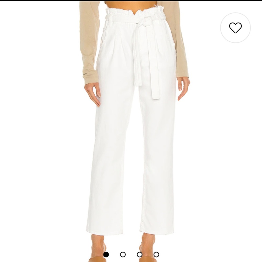 NWT Hudson Remi High Rise Paperbag Jeans